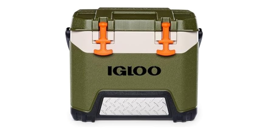 $49.99 | 25-Qt Igloo BMX Insulated Hard Shell Cooler (Green & Orange) at Woot!
