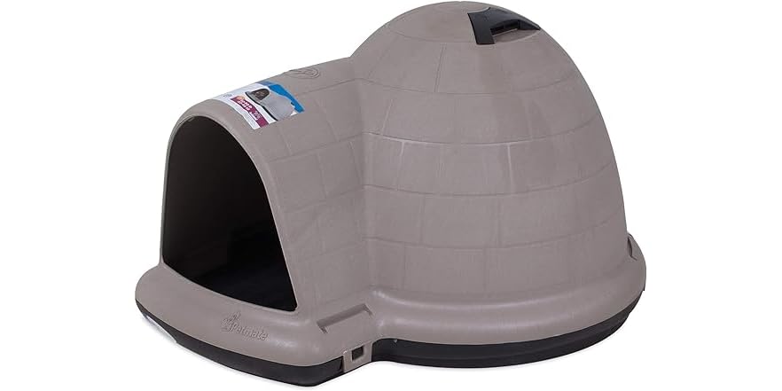 Petmate Hundebett Für Kleine Rassen – Oval, Hochwandig, 45,7 X 45,7 Cm, Maschinenwaschbar