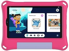 nn. 8" Kids Tablet, 1280 x 800 Resolution, 32GB, (2024 Model), Android 14 (Includes Pink Rubberized Case with Kickstand) (Renewed) (Open Box)