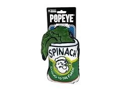 Multipet Popeye Spinach Dog Toy, 6 inches