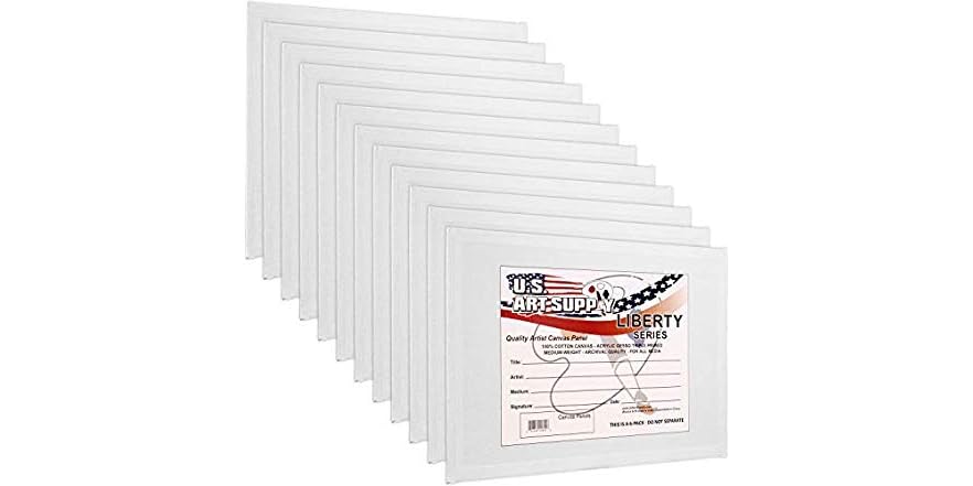 US Art Supply Canvas Panel Boards