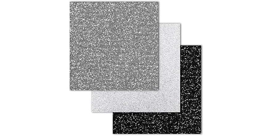 Cricut Vinilo Textil Glitter Iron-on 30,5 Cm X 48 Cm con Ofertas en