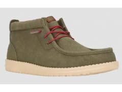 Hey Dude Wally Mid Waxed Canvas Men's Shoes (43)