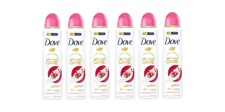 (6 Pack) Dove Advanced Care Pomegranate, & Lemon