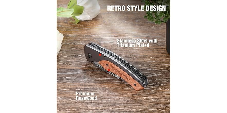 WORKPRO Utility Knife, Quick-Change Box Cutter