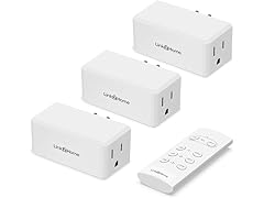 Link2Home Wireless Remote Control Outlets (6pk)