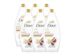 Dove Body Wash Shea Vanilla 25.4oz (6pk)