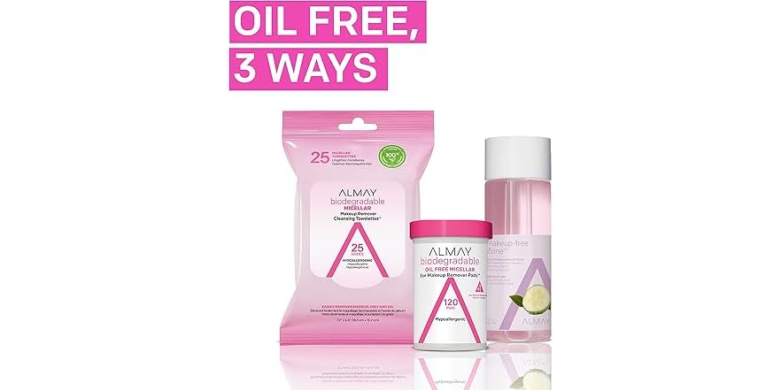 Gallery Detail: Almay Biodegradable Makeup Remover Pads