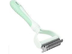 Dematting Comb for Dog and Cat, 2 In 1