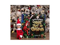 Elf On The Shelf Night Before Christmas Storybook and Blue Eye Boy