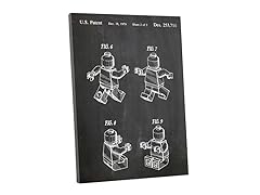 Mini Figure Canvas Gallery Wrap (2 Sizes)