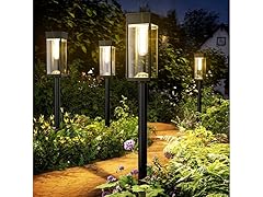 (8 Pack) ALFIOT Solar Pathway Lights