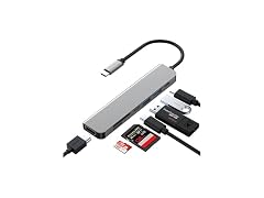 Zyerch 7 in 1 USB C Hub Docking Station