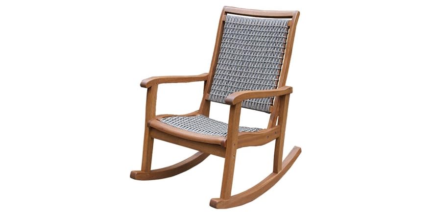 Grey Wicker Chair