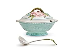Fitz and Floyd Meadow Tureen Covered Server