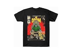 MF Doom Shirt Poster Men's Tshirt- All Caps