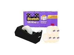 Scotch Gift Wrap Tape 6 Rolls + Disp