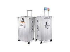 feilario Aluminum Frame Checked Luggage