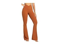 Sunzel Flare Leggings 34in S Coffee