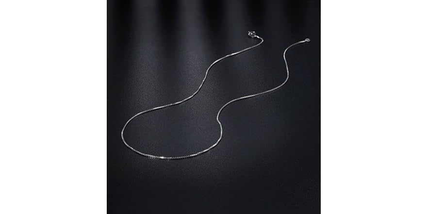 Sterling Silver Box Chain