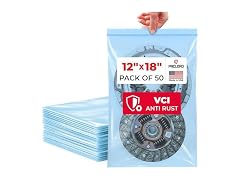 VCI Reclosable Poly Bags 12" x 18", Pack of 50-4 mil