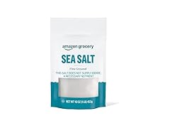 Amazon Grocery Amazon Brand - Happy Belly Sea Salt, Fin