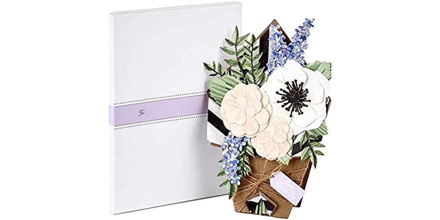 Hallmark Signature Muttertagskarte Mit Blumen-Bouquet – 3D-Diorama, 14,7x21,1 Cm