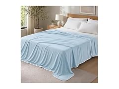PHF Sky Blue Cooling Blanket Throw XL Size 50"x70"