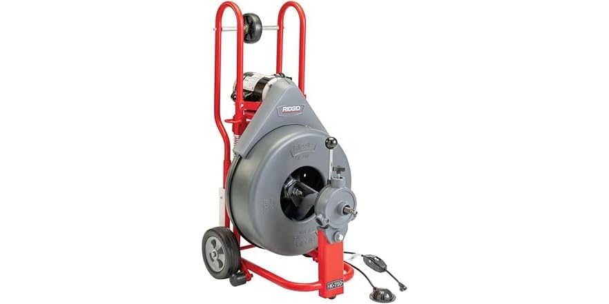 RIDGID 41977 K-750-SE Drum Machine Kit