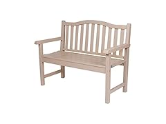 Shine Company 4212 Belfort II Wooden Patio Bench