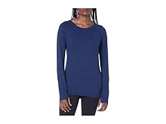 Amazon Essentials Womens Brushed Tech Crewneck