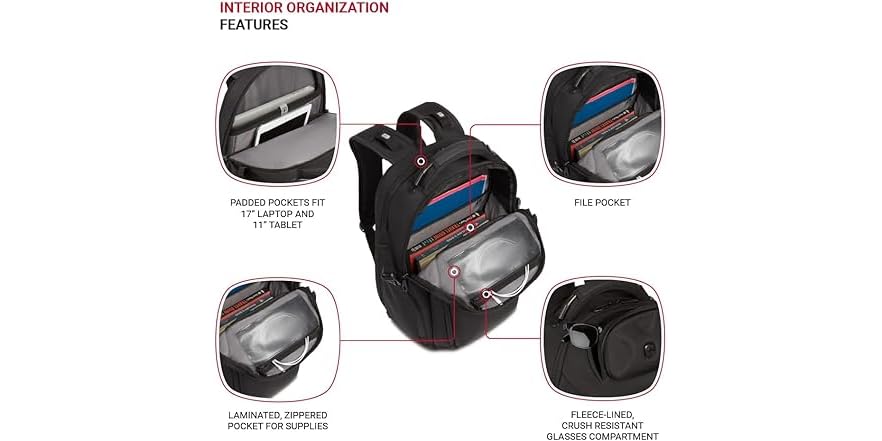 Amazon Endure SwissGear Endure ScanSmart Laptop Backpack