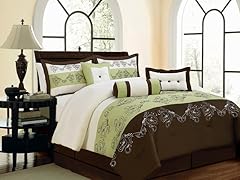 Lilly 7pc Comforter Set - Sage - 2 Sizes
