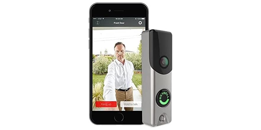 Skybell Slim Line II Silver Wi-fi Video Doorbell Camera