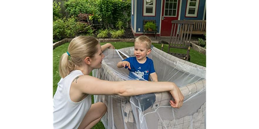 Pack n Play Net with Zippers