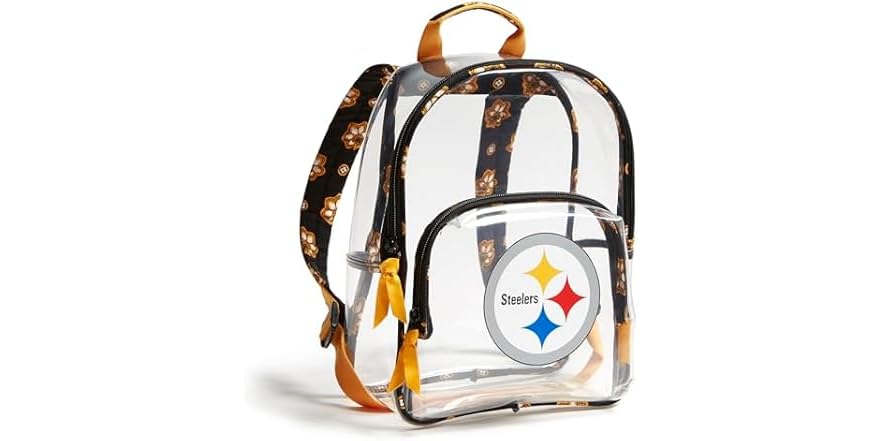PITTSBURGH STEELERS Clear Backpack