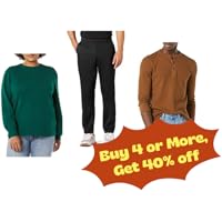 Extra 40% off 4 or more on Amazon Essentials Apparel at Woot: eDeal Info