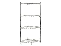 4-Tier Corner Storage Rack