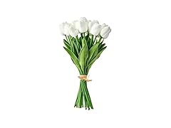 Mikasa Elements Artificial 13" White Tulip Stems