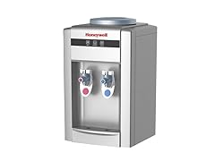 Honeywell 21" Table Top Hot & Cold Water Dispenser, Silver