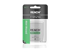 Reach Waxed Dental Floss, Mint, Mint, Mint, 1 Count
