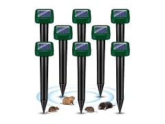 Lycxbfjia 8-Pack Solar Mole Repellent