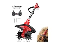 DEVTBLUN Tiller Cultivator Red