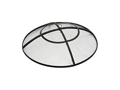 Sunnydaze 24" Round Fire Pit Spark Screen Cover