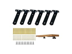 ZXYOUAN Floating Shelf Brackets 6pk