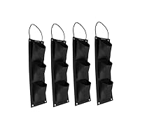 3 Pocket Hanging Planter Bag- 4 Pk