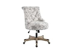 Linon Leslie Floral Office Chair