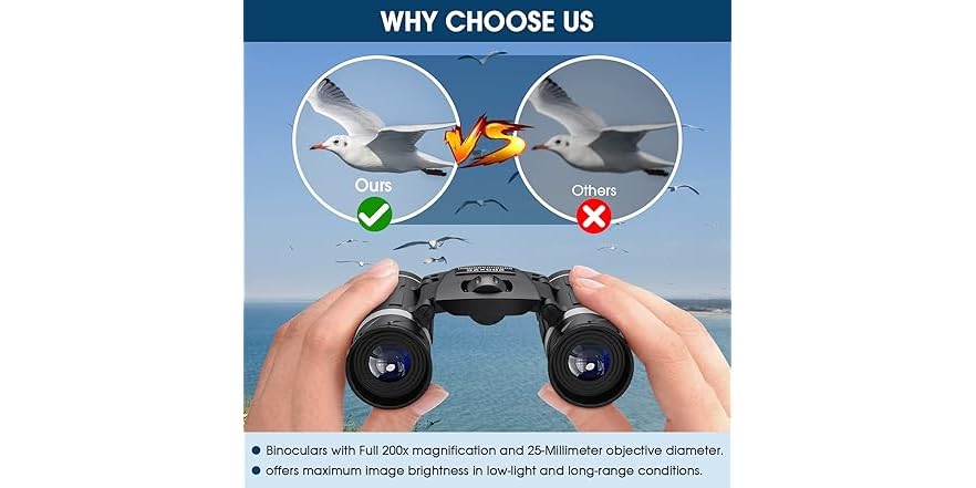 FLYANT Compact Binoculars