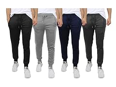 Mens 3PK ASST Jogger Lounge Pants
