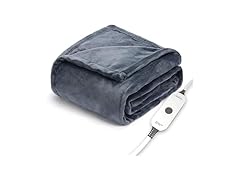 Sunbeam Heated Throw Blue 50x60